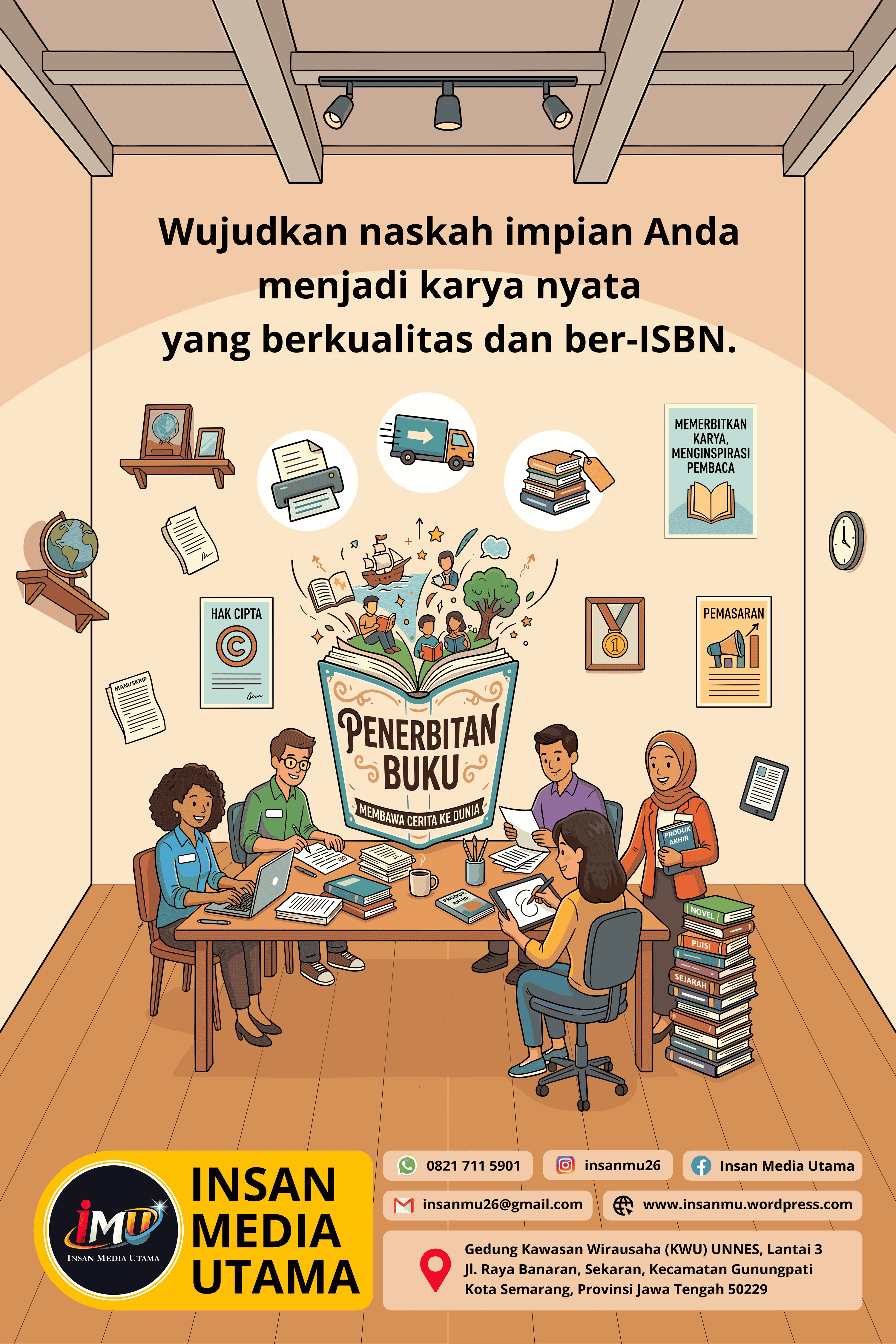 Poster Promosi Penerbitan Buku